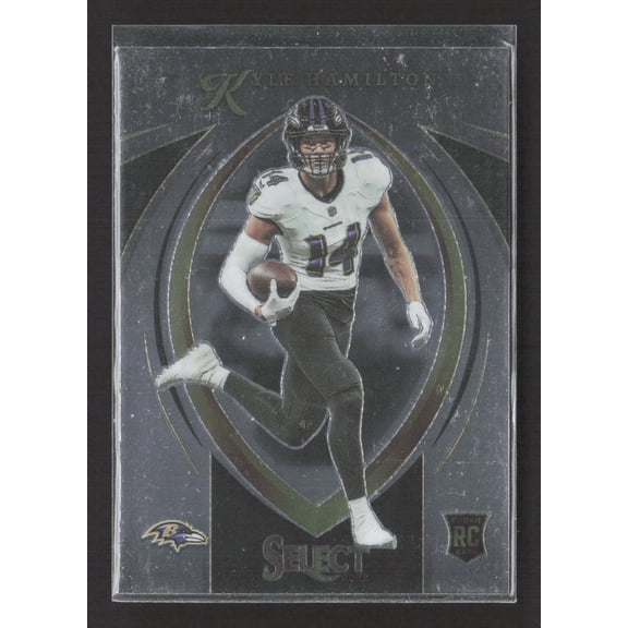 2023 Panini Select Football Kyle Hamilton Baltimore Ravens RC #SCR-24 Football Card