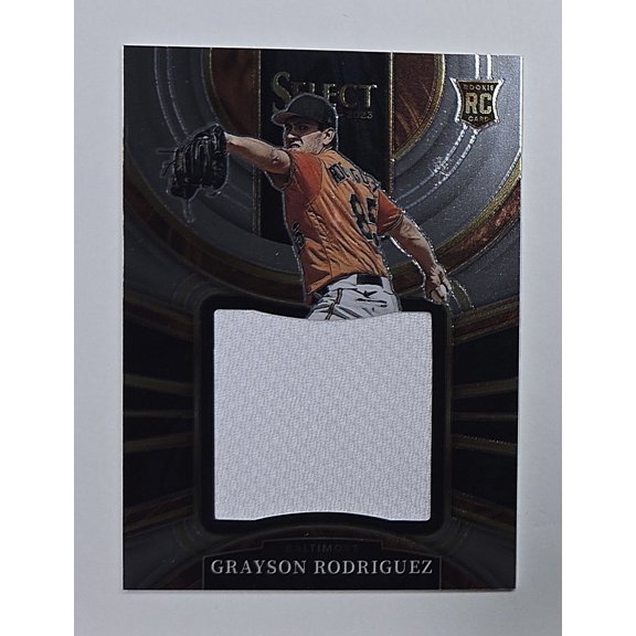 2023 Panini Select Grayson Rodriguez #PJS-GR Rookie Jumbo Swatch MEM