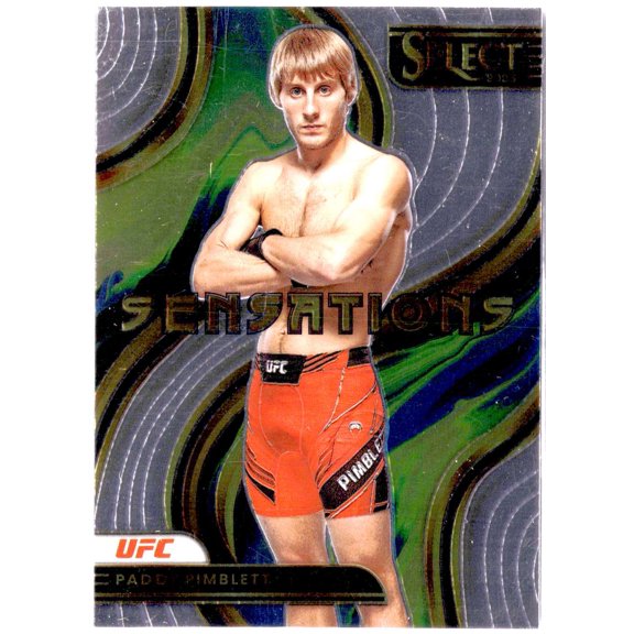 2023 Panini Select Sensations UFC Paddy Pimblett #28 Mixed Martial Arts Trading Card