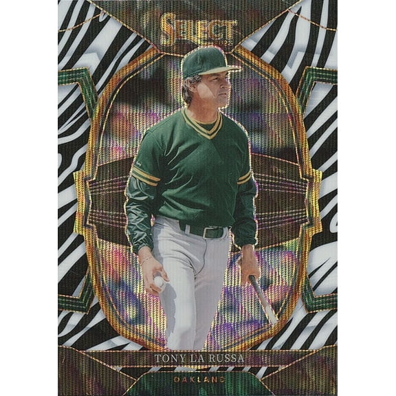 2023 Panini Select Tony LaRussa Zebra Prizm
