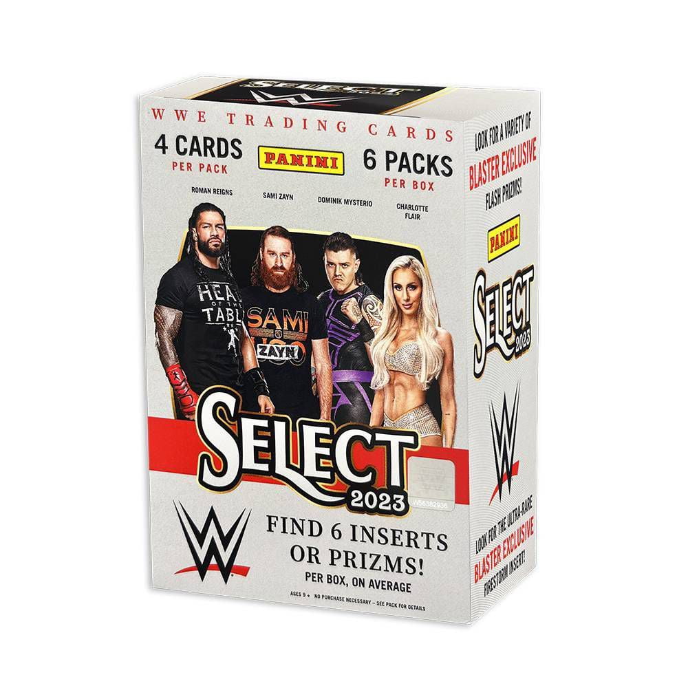 2023 Panini Select WWE Trading Cards Blaster Box