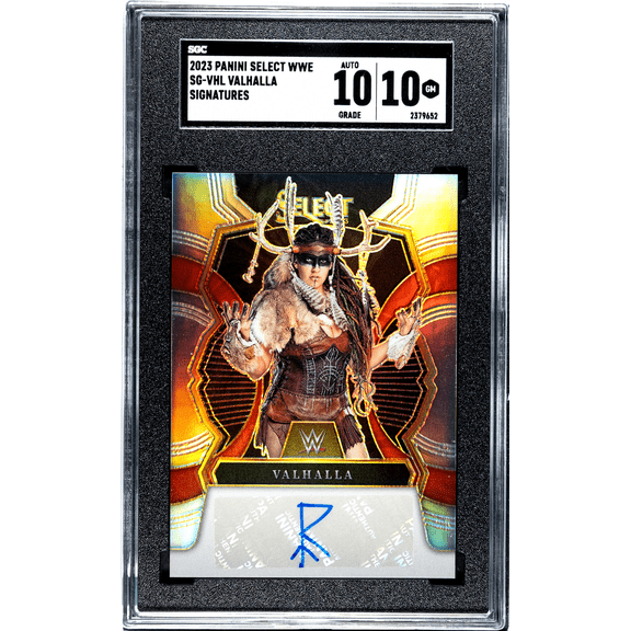 2023 Panini Select Wwe Valhalla #SG-VHL Sigs. SGC 10 Auto 10