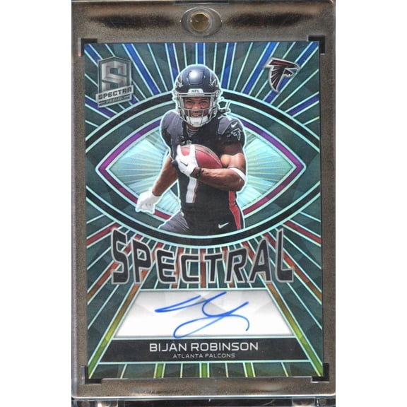 2023 Panini Spectra Spectral Signatures Bijan Robinson Auto SS-BR 123/149