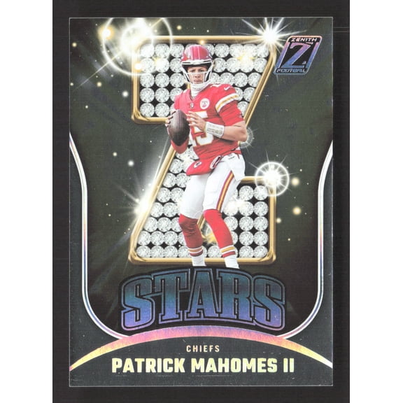 2023 Panini Zenith Z-Stars Z-Stars Patrick Mahomes II #1 Kansas City Chiefs Football Card
