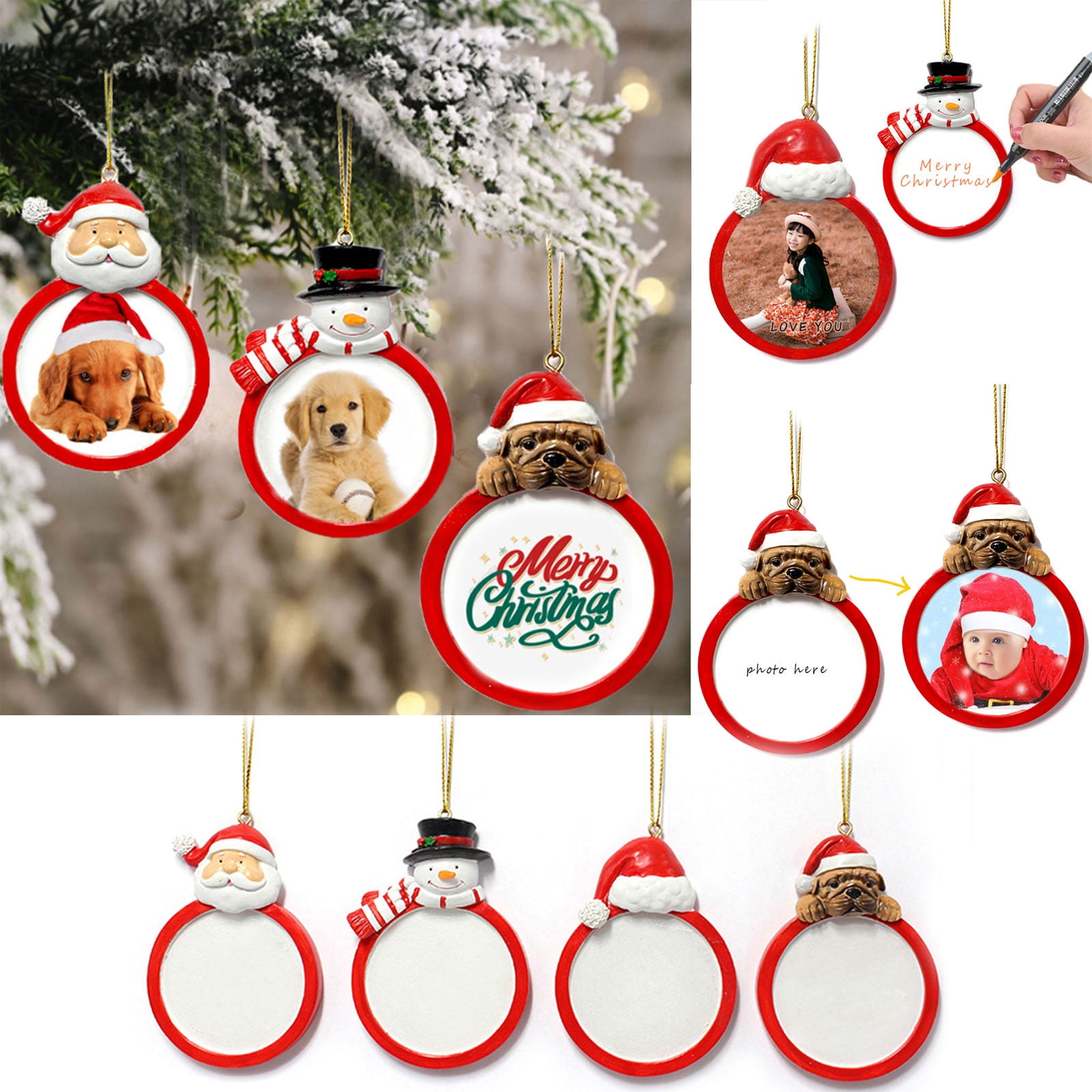 2023 Personalized Christmas Ornaments-Graphic DIY Botswana Ubuy