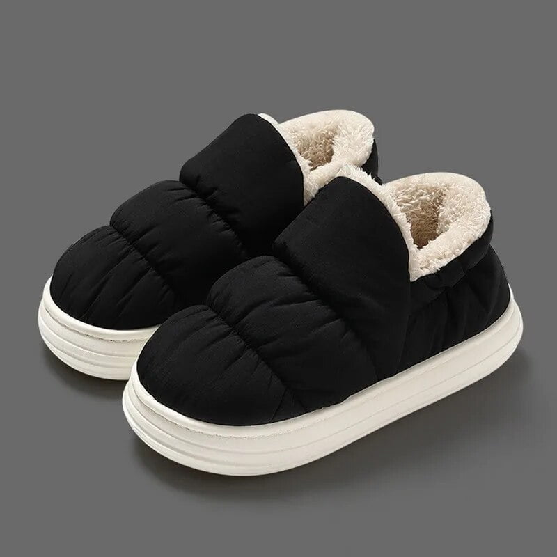 2023 Plush Shoes For Women Mules Indoor Outside Winter Home Warm Fluffy ...