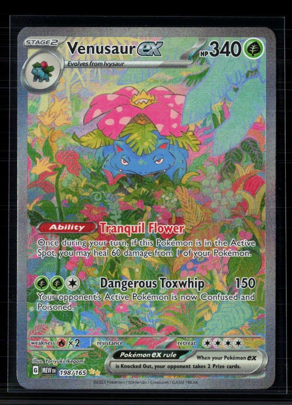 Venusaur.ex 151 Pokemon Cards