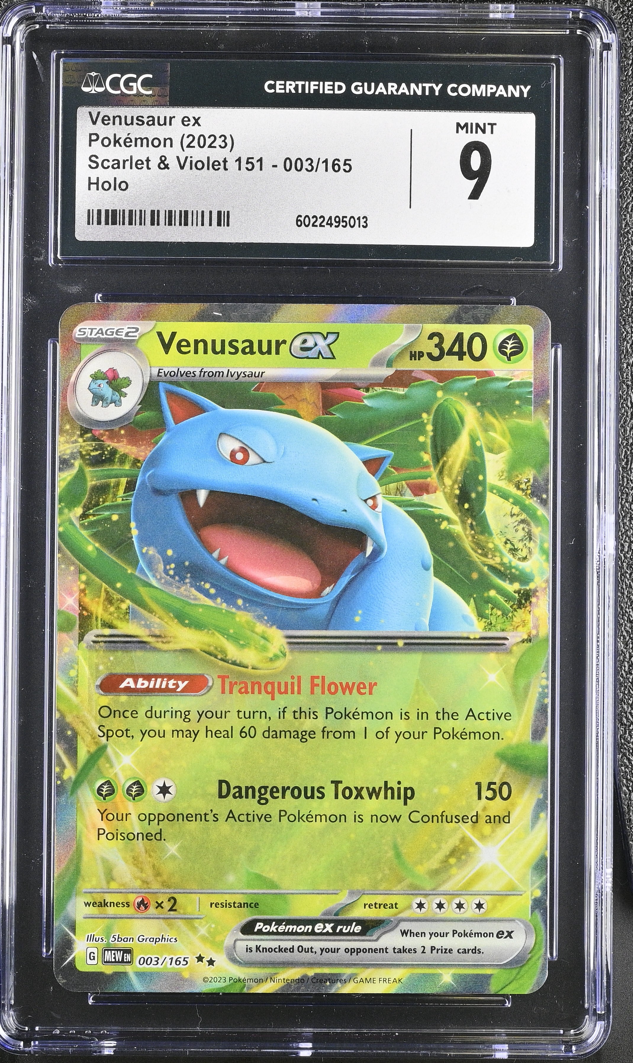 Venusaur Ex Card
