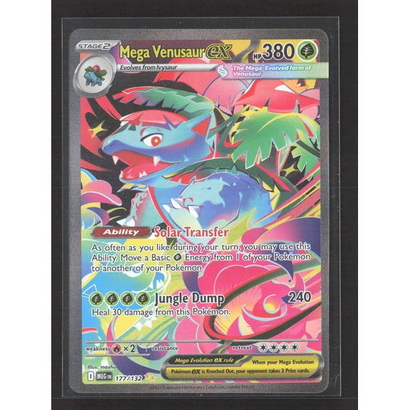 2023 Pokemon 151 Mega Venusaur EX #177/132