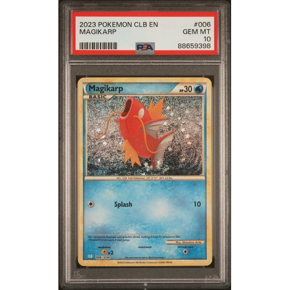 2023 Pokemon Classic Magikarp #6 PSA 10