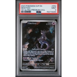 black mewtwo pokemon card SVP 052 not actual card. Mewtwo Dark