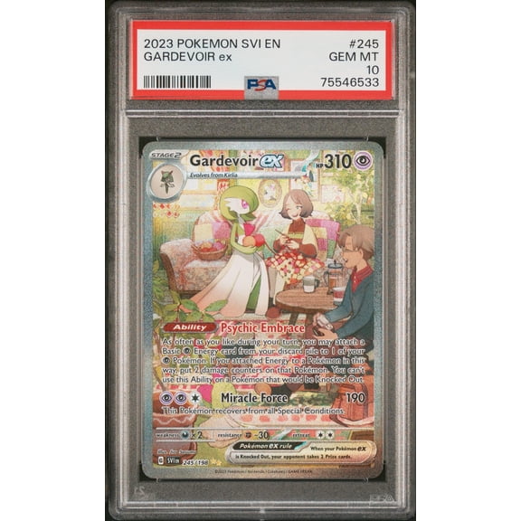 2023 Pokemon Scarlet and Violet Special Illustration Rare Gardevoir Ex #245 PSA 10