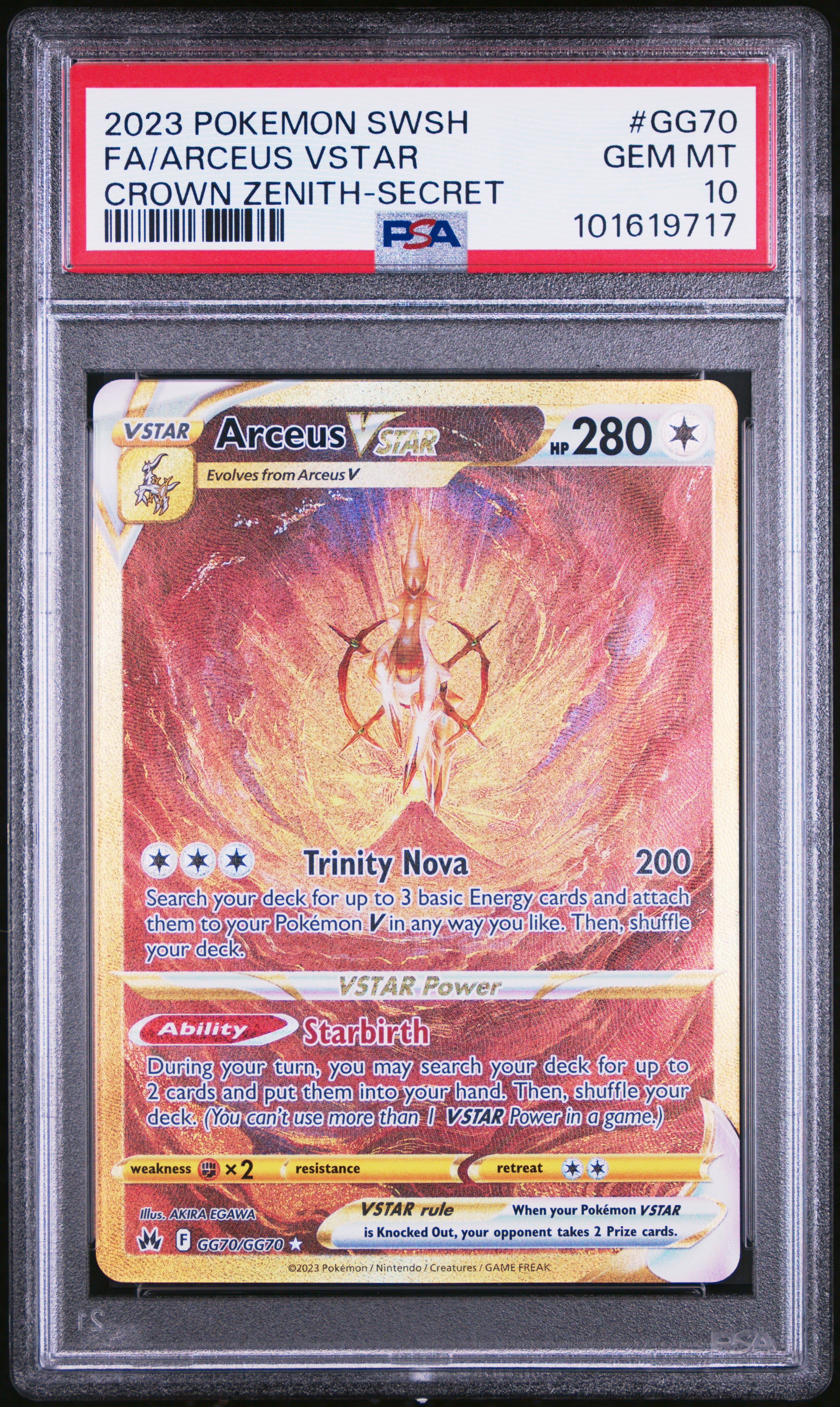 gamestop code card pokemon Arceus V - SWSH204 Promo (Full Art) main image 0