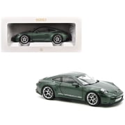 2023 Porsche 911 S/T Malachite Green Metallic 1/18 Diecast Model Car by Norev