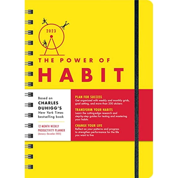 Pre-Owned 2023 Power of Habit Planner: A 12-Month Productivity Organizer to Master Your Habits and Change Your Life, 9781728252377, 1728252377, Paperback,