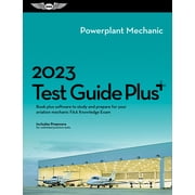 Asa Fast-Track Test Guides 2023 Powerplant Mechanic Test Guide Plus Book Plus Software to Study and Prepare for Your Aviation Mechanic FAA Knowled, Hardcover