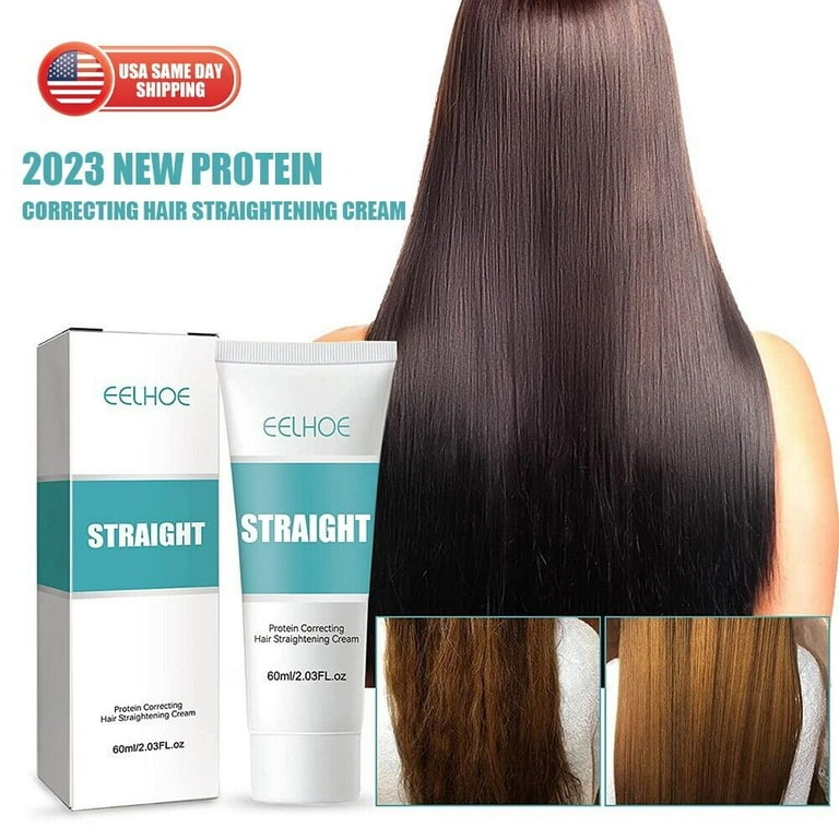2023 Protein Correcting Straightening Hair Cream Straight Fast Smooth Silk Gloss