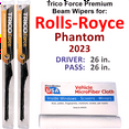 thumbnail image 1 of 2023 Rolls-Royce Phantom Performance Beam Wipers (Set of 2), 1 of 3