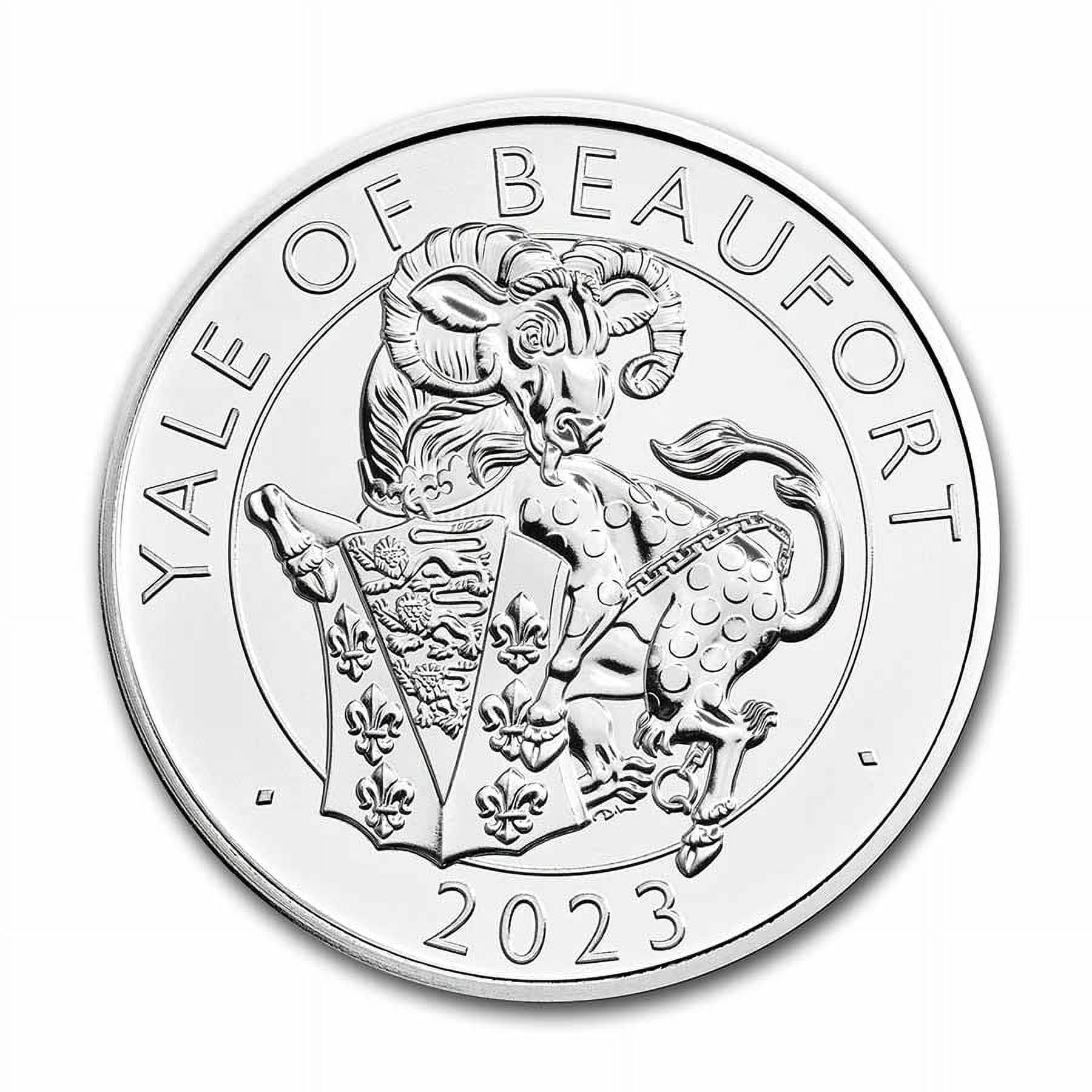 ROYAL MINT 2023 Royal Tudor Beasts The Yale of Beaufort (in Display Card)