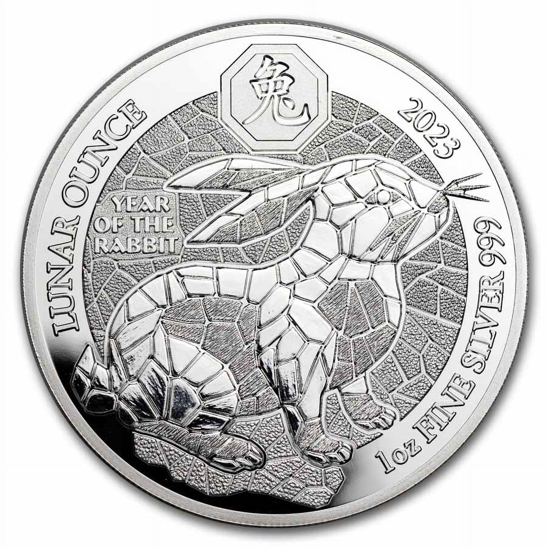 2023 Rwanda 1 oz Silver Lunar Year of the Rabbit Proof - Walmart.com