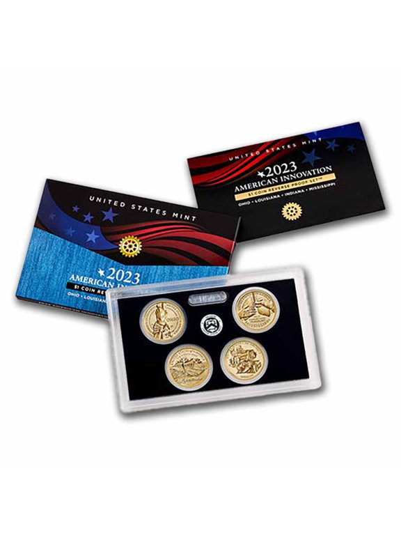 2023-S American Innovation $1 (4 Coin Reverse Proof Set)