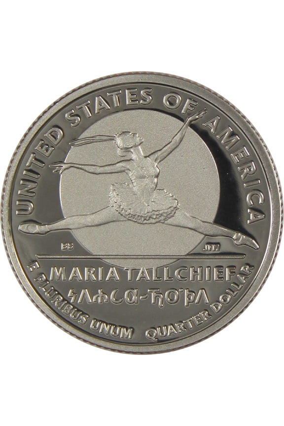 2023 S Maria Tallchief American Women Quarter Choice Proof Clad