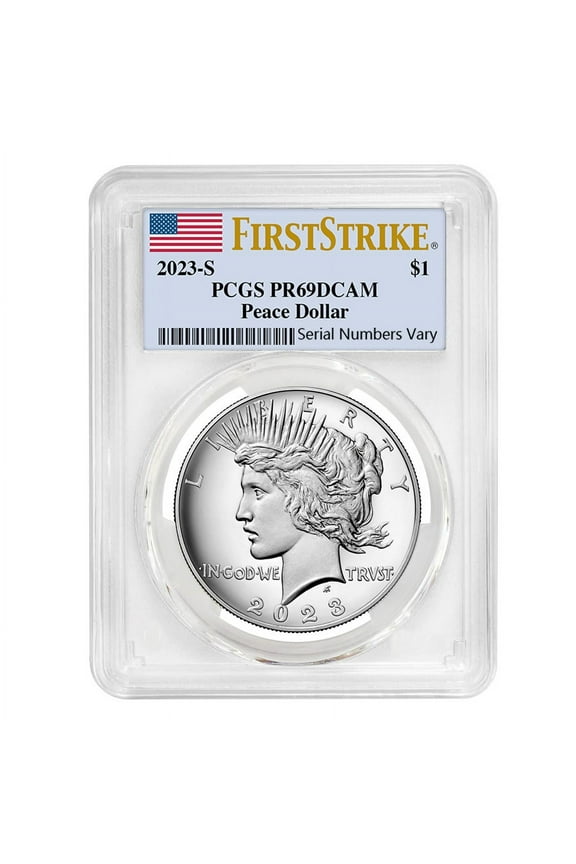 2023-S Peace Silver Dollar Proof Coin PCGS PF 69 FS