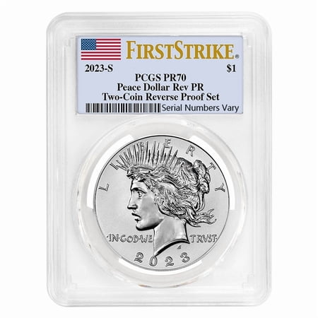 2023-S Peace Silver Dollar Reverse Proof PCGS PF 70 FS