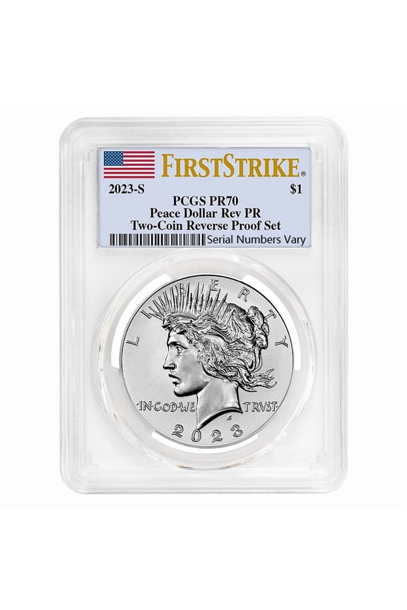 2023-S Peace Silver Dollar Reverse Proof PCGS PF 70 FS