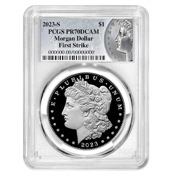 2023-S Proof $1 Morgan Silver Dollar PCGS PR70DCAM FS Morgan Label