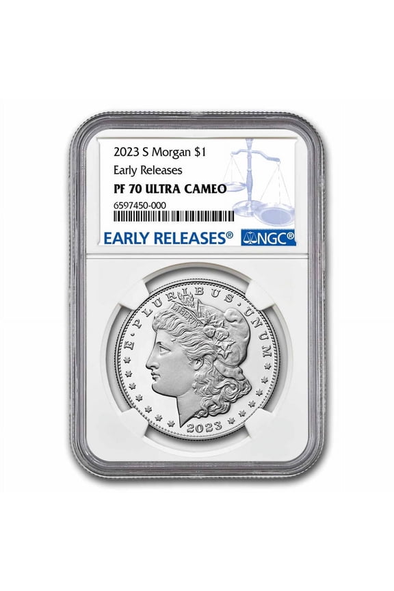 2023-S Proof Silver Morgan Dollar PF-70 NGC (Early Release)