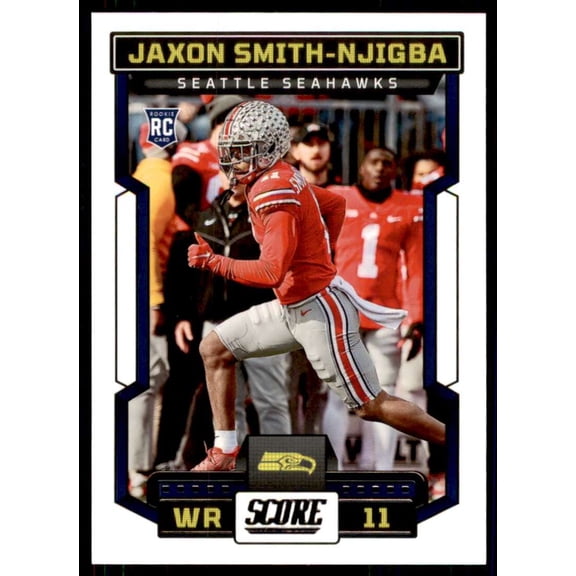 2023 SCORE #348 JAXON SMITH-NJIGBA RC SEATTLE SEAHAWKS - OHIO STATE BUCKEYES