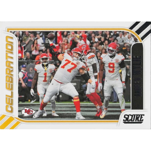 2023 SCORE CELEBRATION #21 ANDREW WYLIE KANSAS CITY CHIEFS