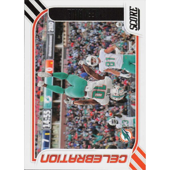 2023 SCORE CELEBRATION #6 TYREEK HILL MIAMI DOLPHINS
