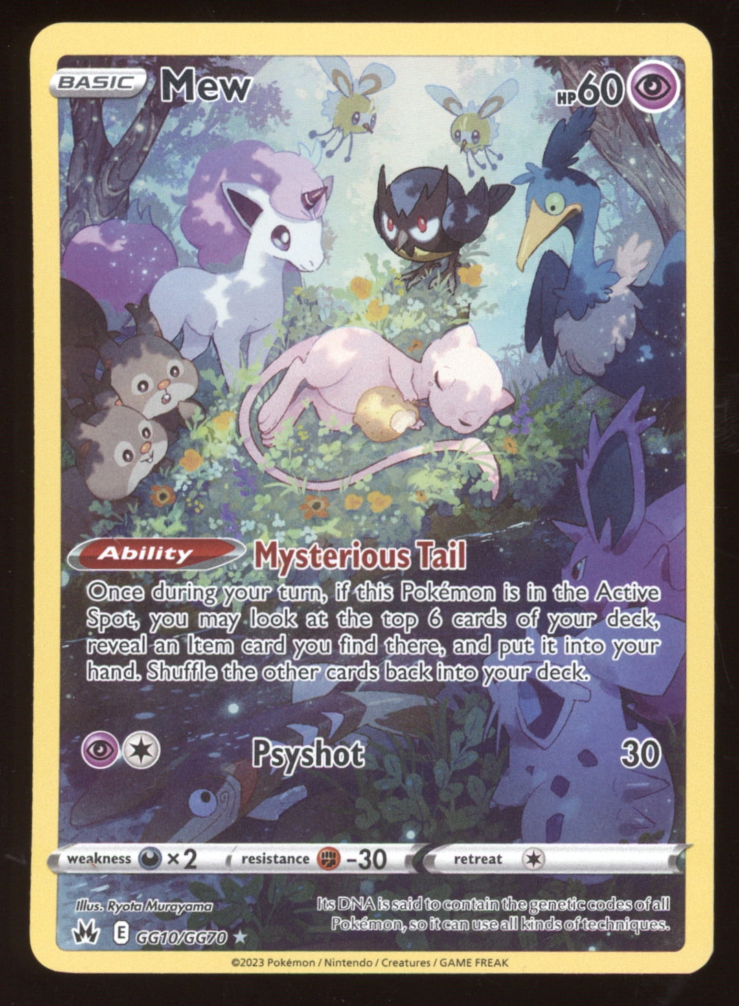 Pokemon Mew Card