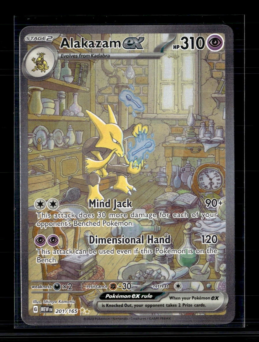 Pokemon Trading Card Games Scarlet & Violet 3.5 151 Collection Alakazam Ex Pokemon Trading Card Games Scarlet & Violet 3.5 151 Collection Alakazam Ex