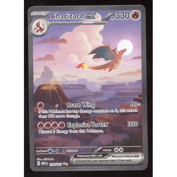 2023 Scarlet & Violet 151 Charizard ex Secret Rare #199/165