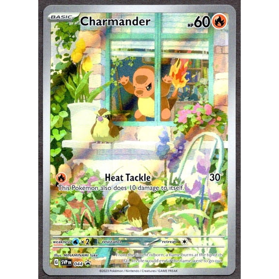 2023 Scarlet & Violet 151 Charmander Holo Black Star Promo #SVP EN 044