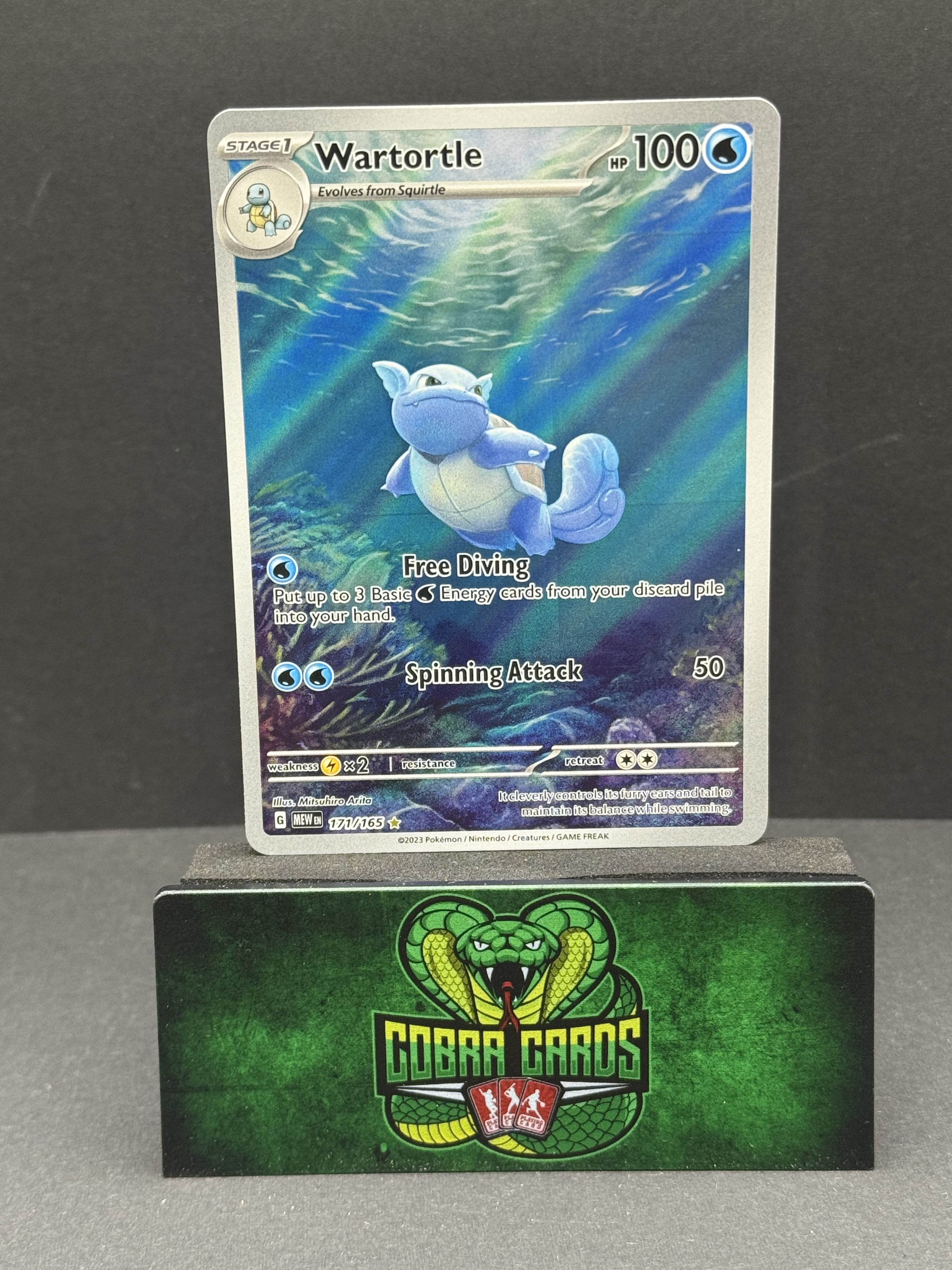 Wartortle Pokemon Card