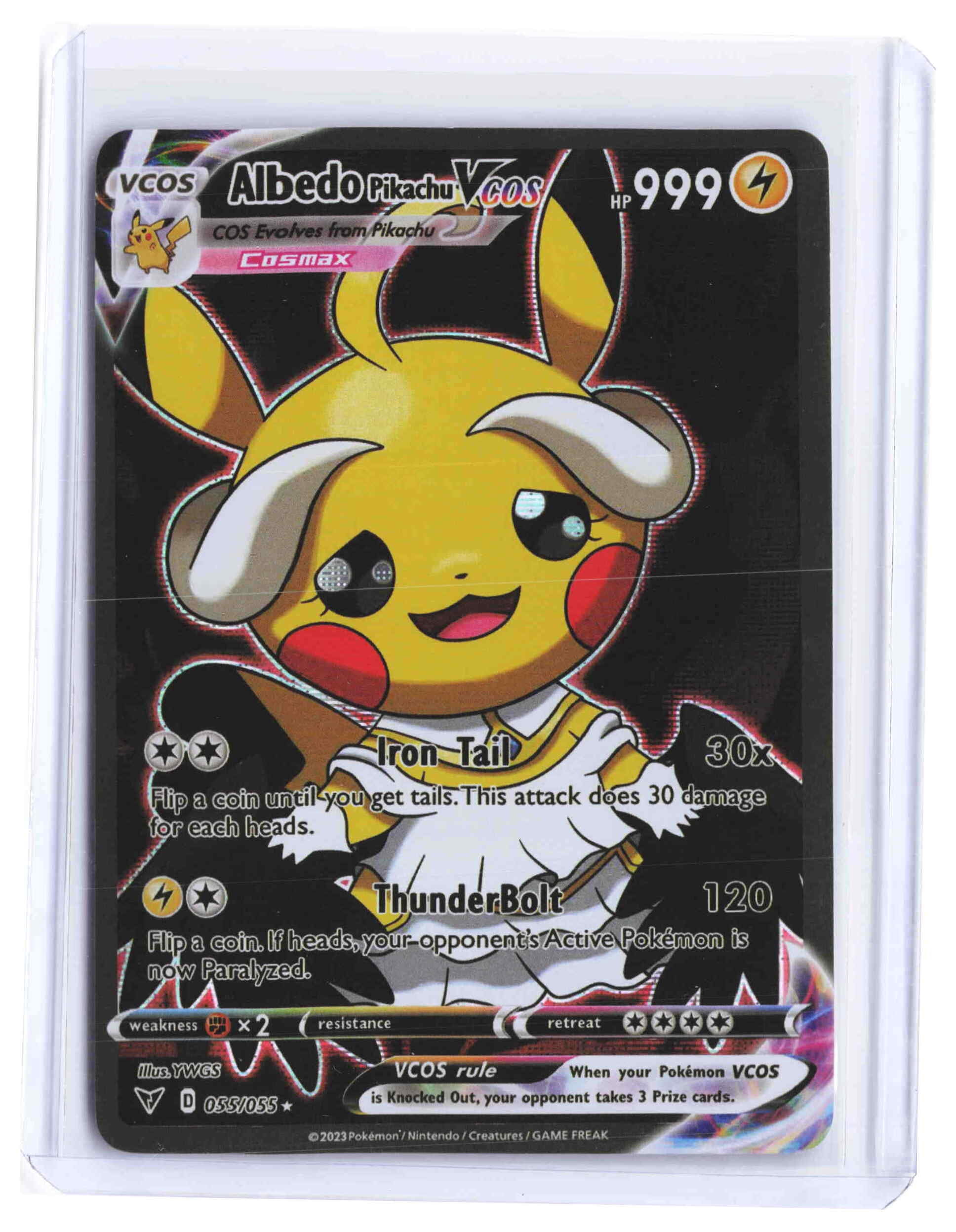 is thicc pikachu a real pokemon card 2020 Pokemon Sword & Shield Vivid Voltage 044 Full Art/pikachu Vmax CG –  retroforless