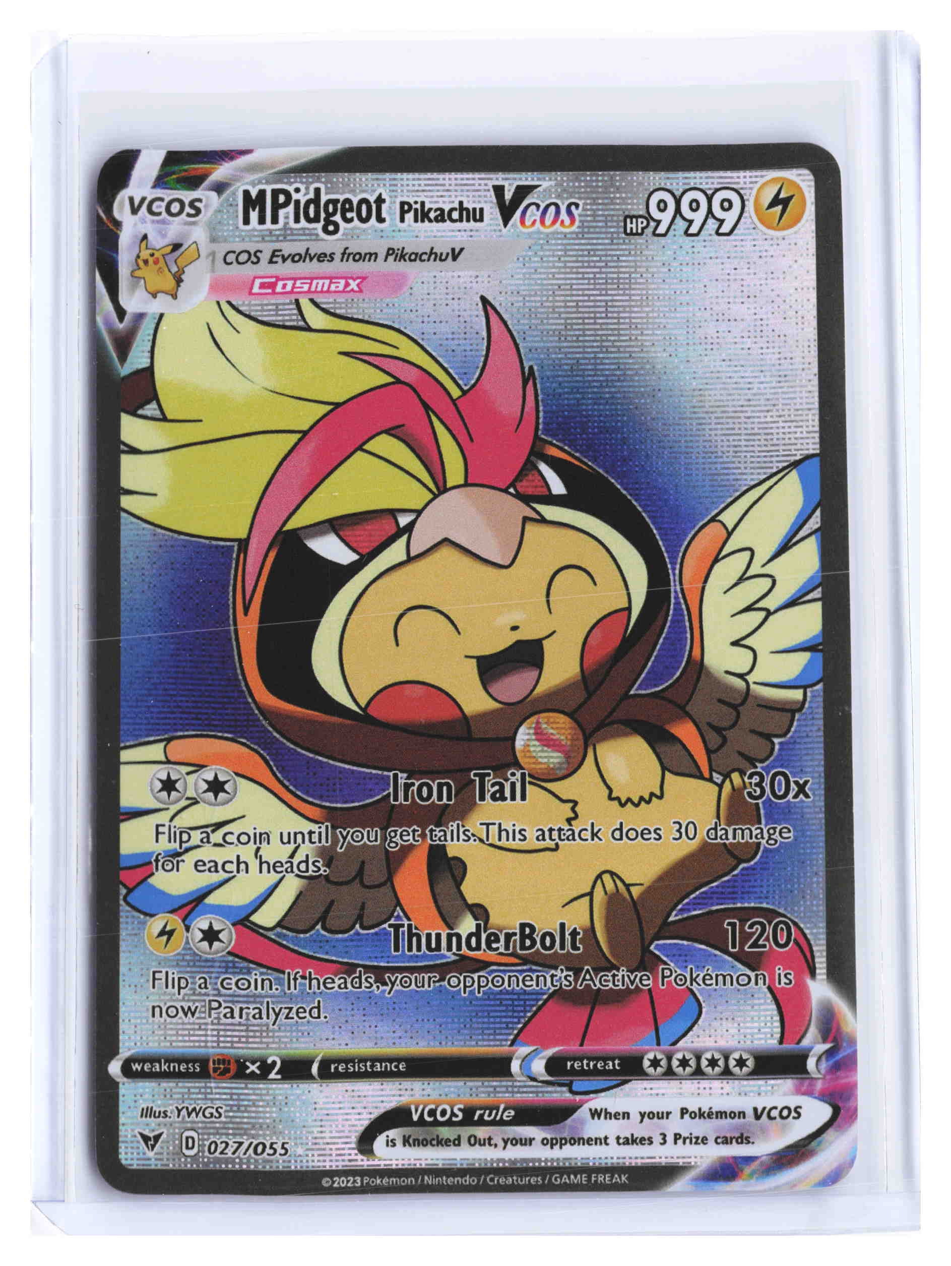 Original Pikachu Card