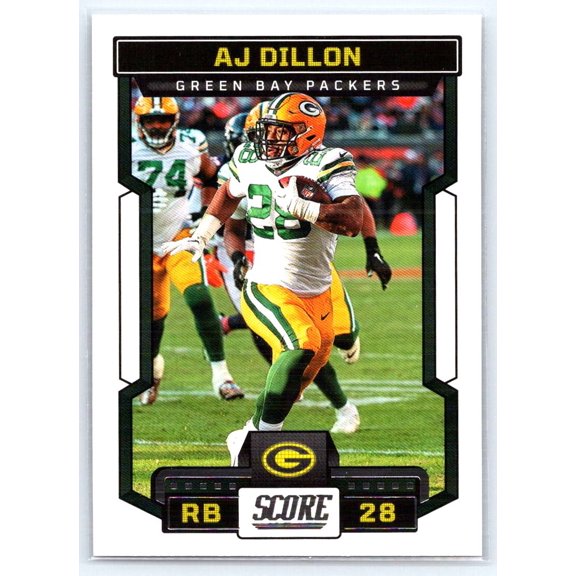 2023 Score AJ Dillon #92