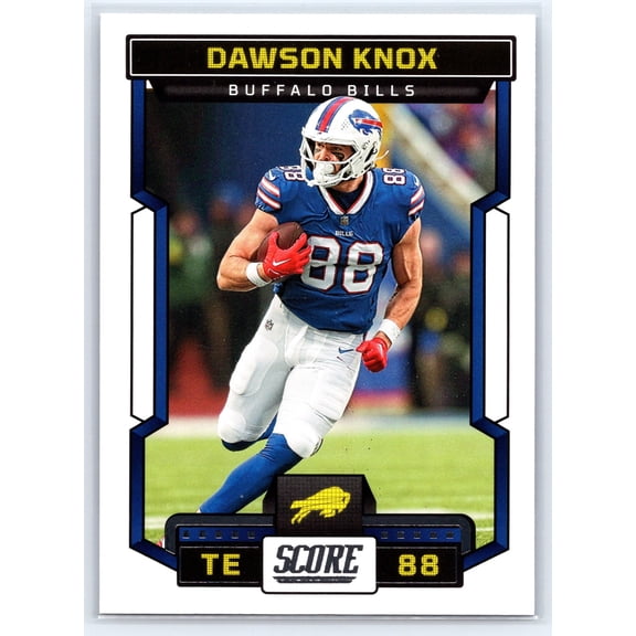 Near Mint or Better 2023 Score Buffalo Bills Dawson Knox #269 Football Card