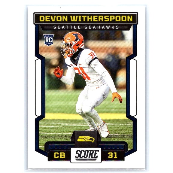 2023 Score Devon Witherspoon #379 RC