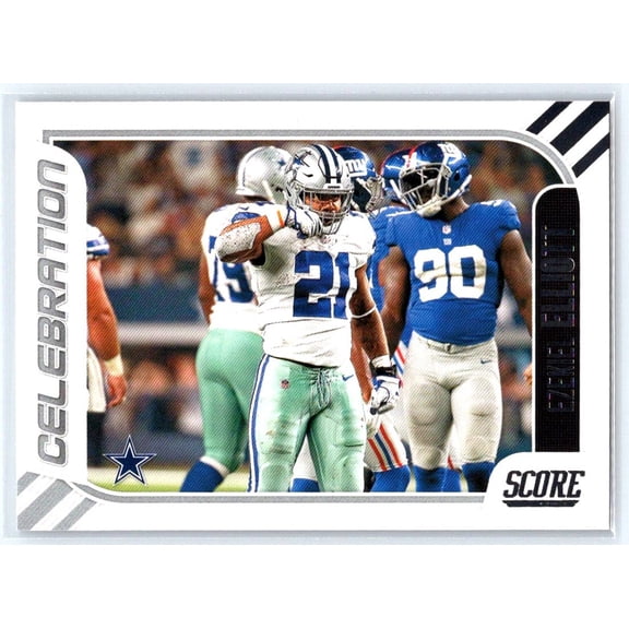 2023 Score Ezekiel Elliott #13 Celebration