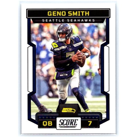 2023 Score Geno Smith #179 Seattle Seahawks Near Mint Football Card