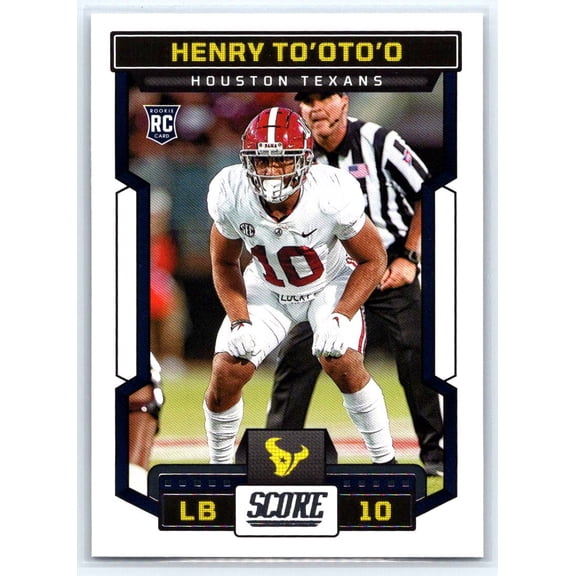 2023 Score Henry To'oTo'o #378 RC