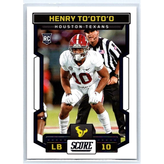 2023 Score Henry To'oTo'o #378 RC