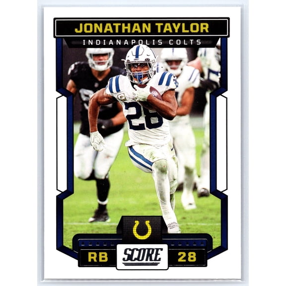 2023 Score Jonathan Taylor Indianapolis Colts #9 Football Card