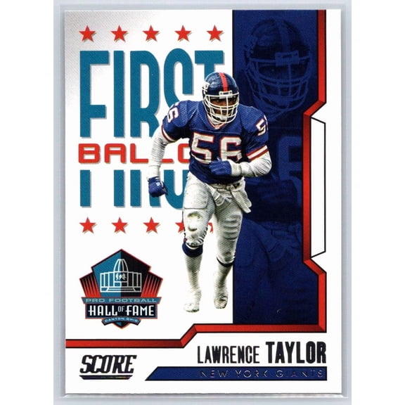 2023 Score Lawrence Taylor #5 First Ballot
